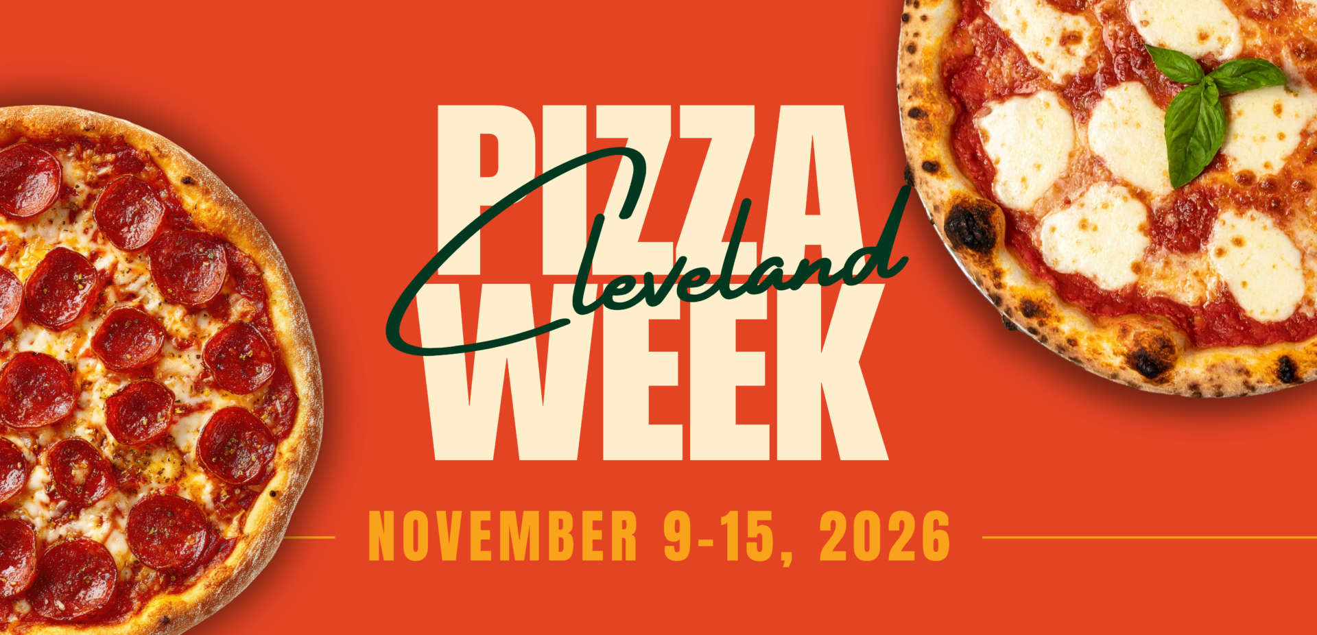 CLE Clothing Company - Cleveland Pizza Week | November 9-15, 2026